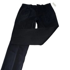 Amazon Essentials Men's Classic Fit Flat Front Dress Pants Black 34W Twill
