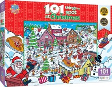 100 Piece Christmas Jigsaw Puzzle for Kids - 101 Things to Spot at Christmas ...