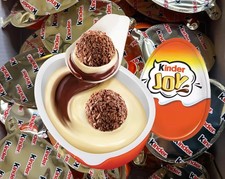 50x KINDER JOY Schokolade Hälften (ohne Spielzeug) MHD 06/2026 das schmeckt!