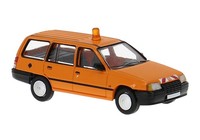 Brekina PCX 871456 Opel Kadett E Caravan, Orange - Kommunal, 1985, 1:87, NEU