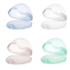 4 Pack Pacifier Holder Case, Baby Binky Storage Travel Container