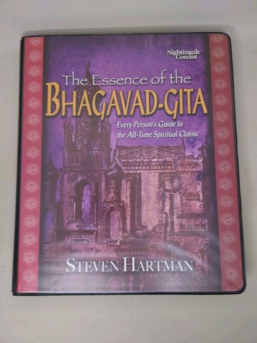The Essence of the Bhagavad-Gita By Steven Hartman - 6 Cassette Boxed Set (Rare)