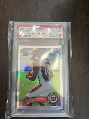 2011 A.J. Green [Red Refractor] #150
