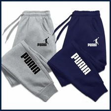 PUAIA Print Men's Pants Autumn/Winter New Sport Jogging Trousers Fitness