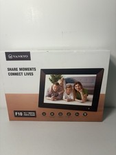 10.1" Inch WiFi Digital Photo Picture Frame Touch Screen Smart Auto-Rotate 16GB