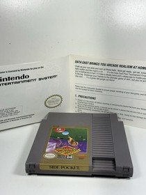Side Pocket -- NES Nintendo Original Authentic Game & Instructions Manual
