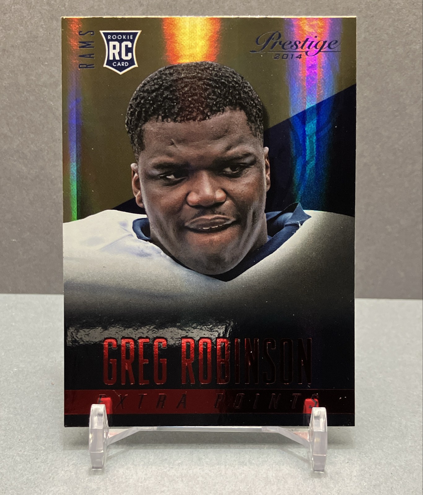 2014 Panini Prestige - Rookie Greg Robinson #237 Extra Points Gold (RC)