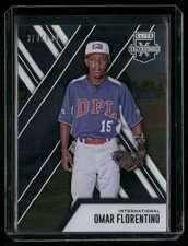 2017 Panini Elite Extra Edition #157 Omar Florentino #/999