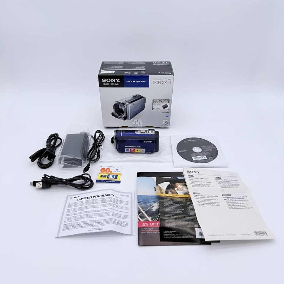 Las mejores ofertas en Zoom óptico 40-60x azul Sony Handycam