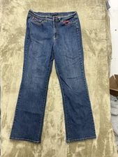 Women's Jeanstar Stretch Denim Jeans Size 14 bootcut 32x30 blue