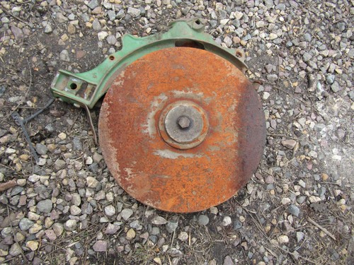 JOHN DEERE VAN BRUNT GRAIN DRILL DOUBLE DISC OPENER SEED BOOT H486M JD