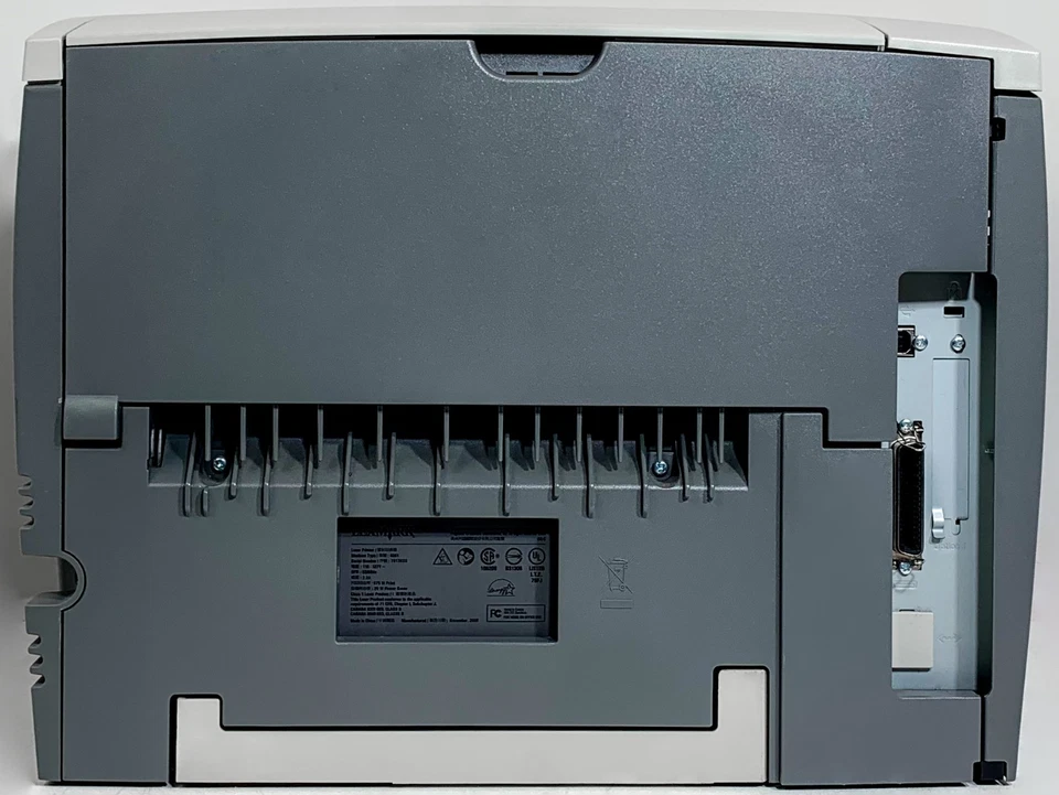 LEXMARK T640N NETWORK USB FAST 33PPM DESKTOP A4 MONO LASER PRINTER - NO TONER - Image 3 of 4