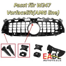 K&Uuml;HLERGRILL GLANZ SCHWARZ SPORT GRILL PASST F&Uuml;R DEN MERCEDES B-KLASSE W247 VFL