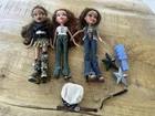 Vintage Bratz Doll Girls Lot Of 3 2001 With Accessories Dolls Fashion 10” Y2K