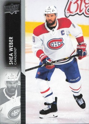 2021-22 Upper Deck Shea Weber #100 - NM Card Montreal Canadiens