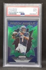 2023 Panini Prizm C.J. STROUD Prizm Break Green Wave Prizm PSA 9 MINT Rookie RC!