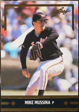 1991 Leaf - Gold Leaf Rookies Baseball Mike Mussina #BC12 NM