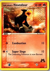 Team Magma's Houndour 62/95 EX Team Magma vs Team Aqua