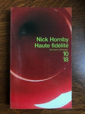 Nick Hornby Haute fidélité Plon 1997 Buch 210g