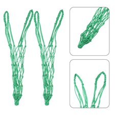 2 Pcs Slow Feed Hay Net Horse Grass Feeding Bag Goat Feeder Hanging