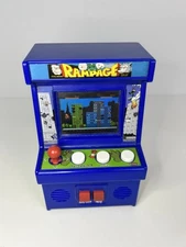Rampage Mini Arcade Machine Retro Micro Video Game Warner Bros Ent Tested 