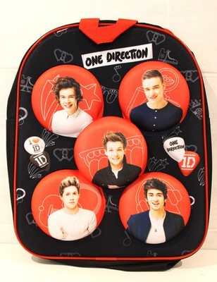 One Direction 2014 Rucksack verstellbare Träger 3D Effekt kleines Band Bilder