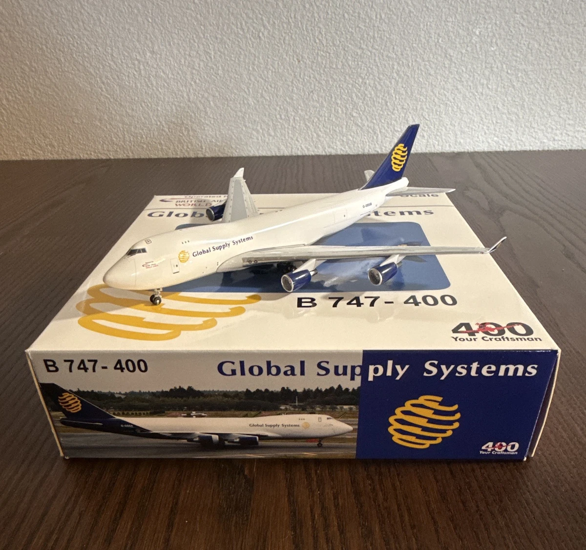 航空機・ヘリコプター Your Craftman400 1/400 JAL B747-200F