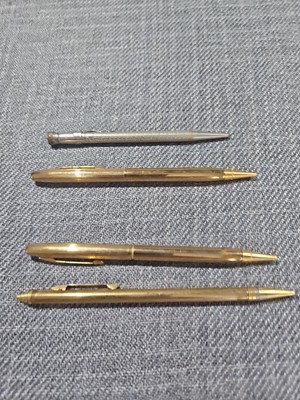 Vintage collection of mechanical pencils pens As Is