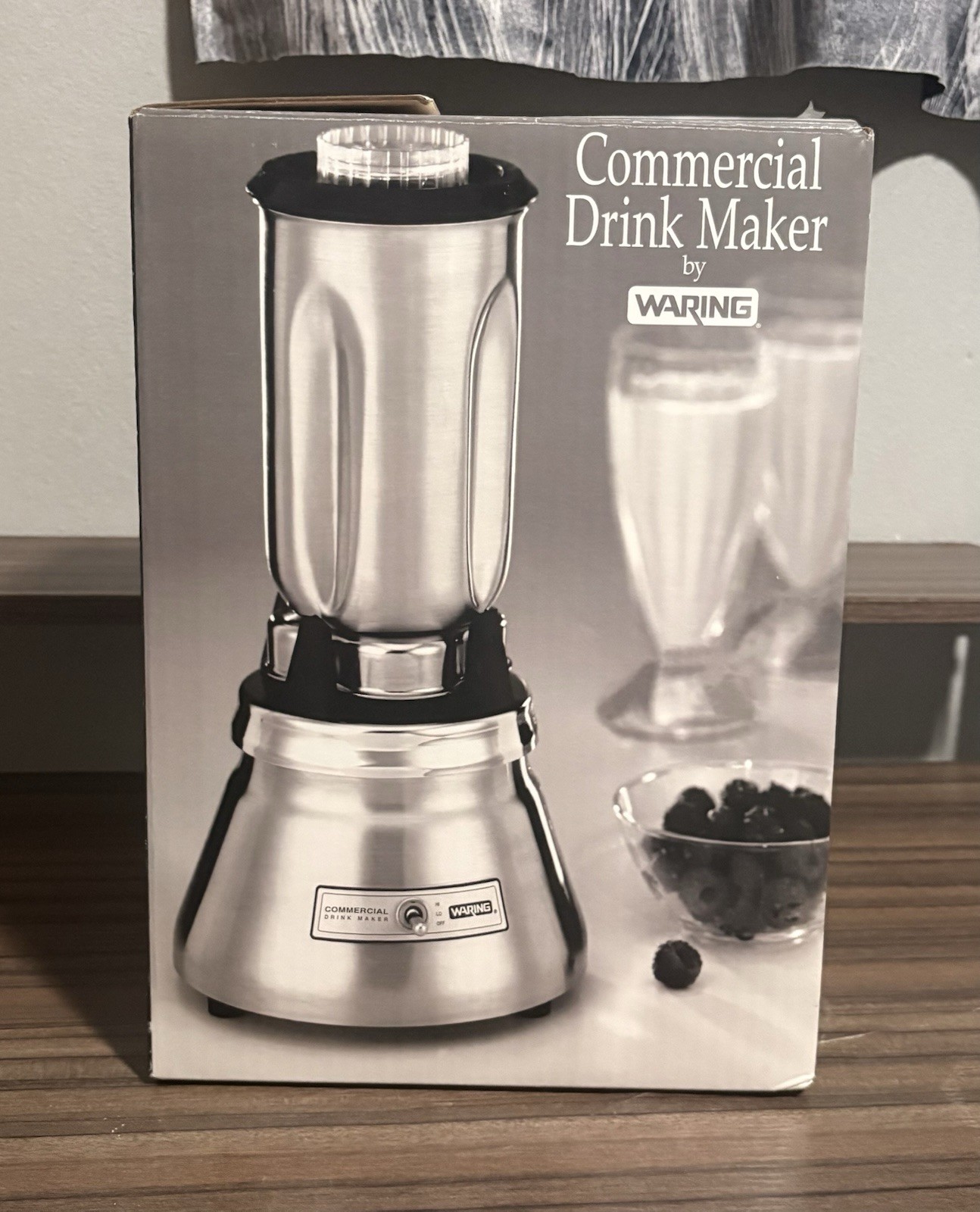 Drink Mixer Blender by Warning Brand New In Box Never Used R