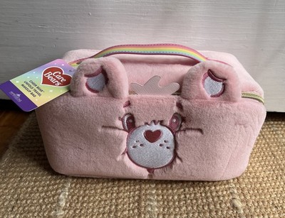 Care Bears Cheer Bear Unfold Travel Makeup Bag Pink Soft Cloud Bag