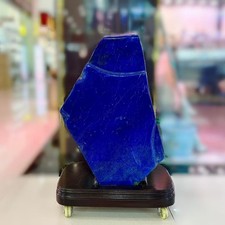 250LB A++ Natural Lapis Lazuli jasper quartz crystal mineral Decoration+stand