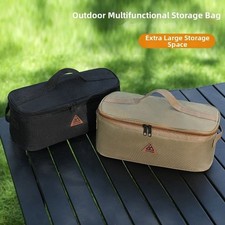 Camping Storage Bag Picnic Utensil Organizer Large Capacity Tableware Handbag