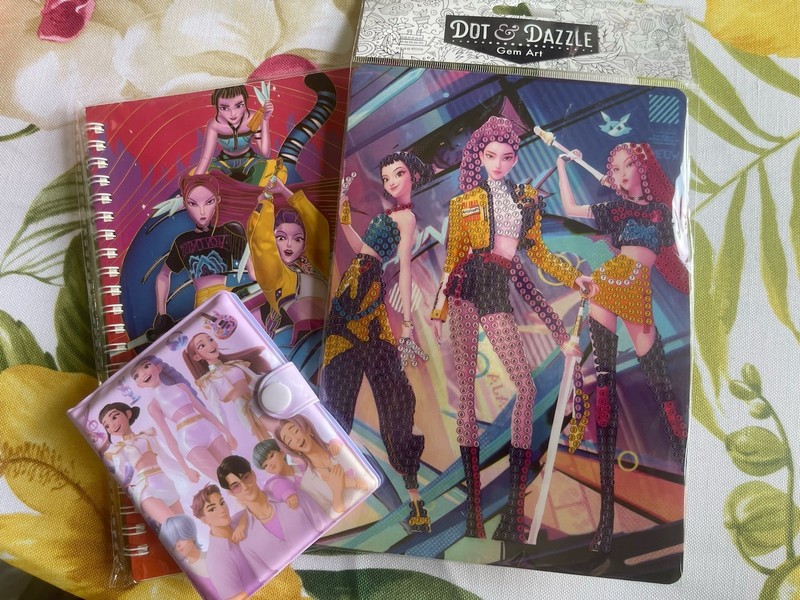 Dot & Dazzle Gem Art A5 Girls Notebook, Multicolor Fashion Pictorial Modern