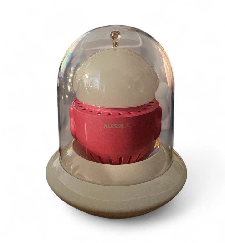 UFO Lamp by Alessi Lux Designed By Studio Gooris PINK Rechargeable Night Light - Image 3 of 4