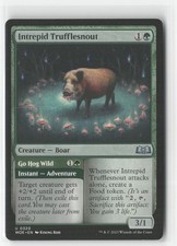 Intrepid Trufflesnout 320 Uncommon Wilds of Eldraine Magic: The Gathering NM