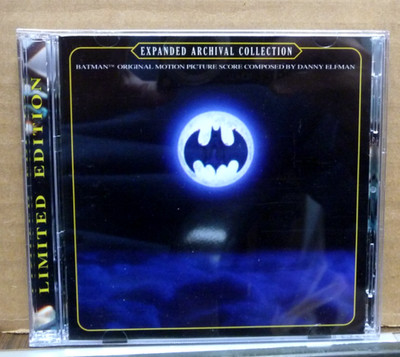 BATMAN Expanded 2-CD Soundtrack Score - LA-LA LAND RECORDS Danny Elfman - OOP
