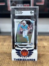 2024 Panini Prizm - Jaylen Wright - #348 White Prizm /35 - Rookie RC SSP SGC 9