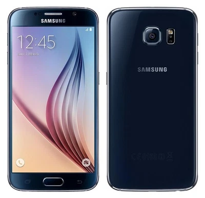 Samsung Galaxy S6 SM-G920 Schwarz 3GB/32GB 12,92cm (5,1 Zoll) Android Smartphone - Bild 1 von 3