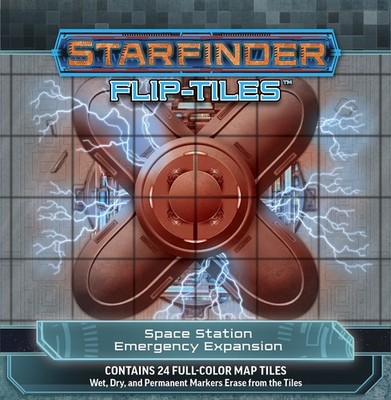 Starfinder (RPG) Flip-Tiles: Space Station Emergency Expansion