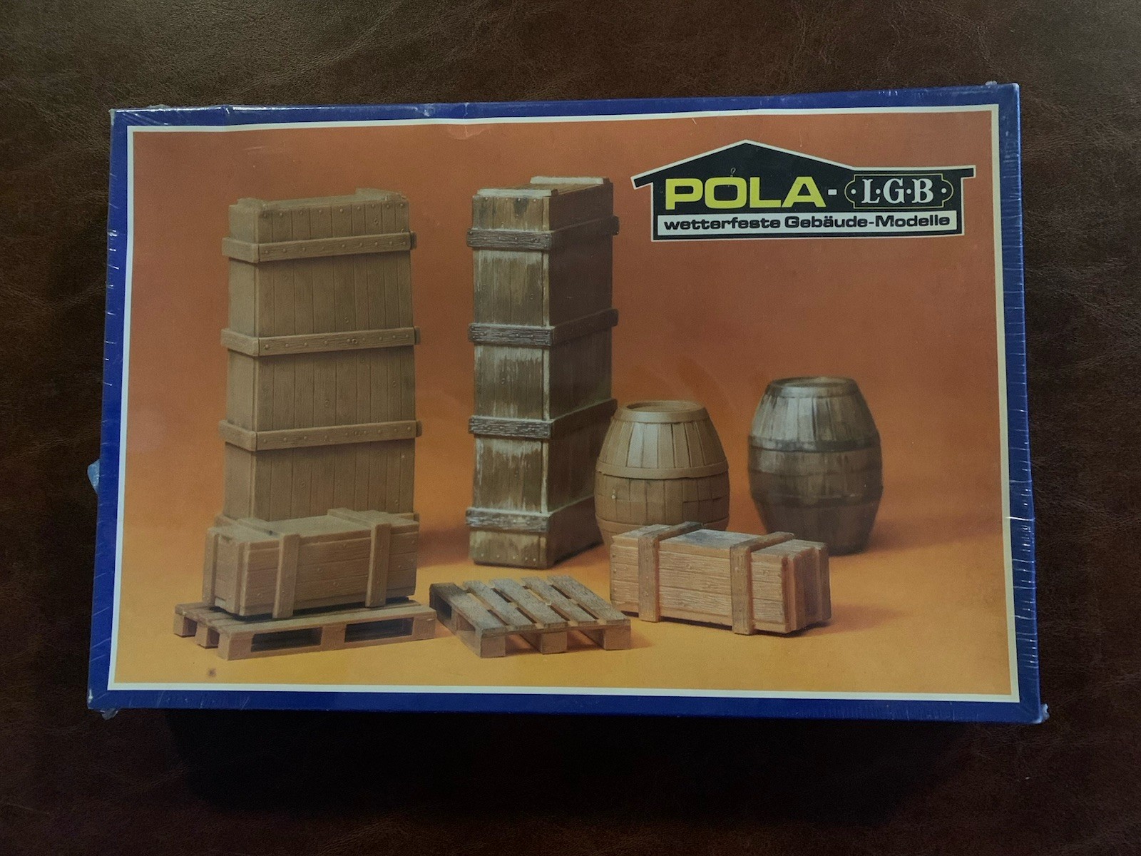 O Scale Pallets Pola / LGB G Scale #950 Barrels, Crates & Pallets For Train Track New ...