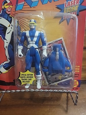 TOY 未開封 1993 ラストアクションヒーロー フィギュア ３体セット The Uncanny X-Men CYCLOPS Laser Light Eye Figure Marvel Light-Up