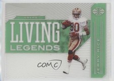 2020 Panini Illusions Living Legends Emerald Jerry Rice #LL12 HOF 0i1b