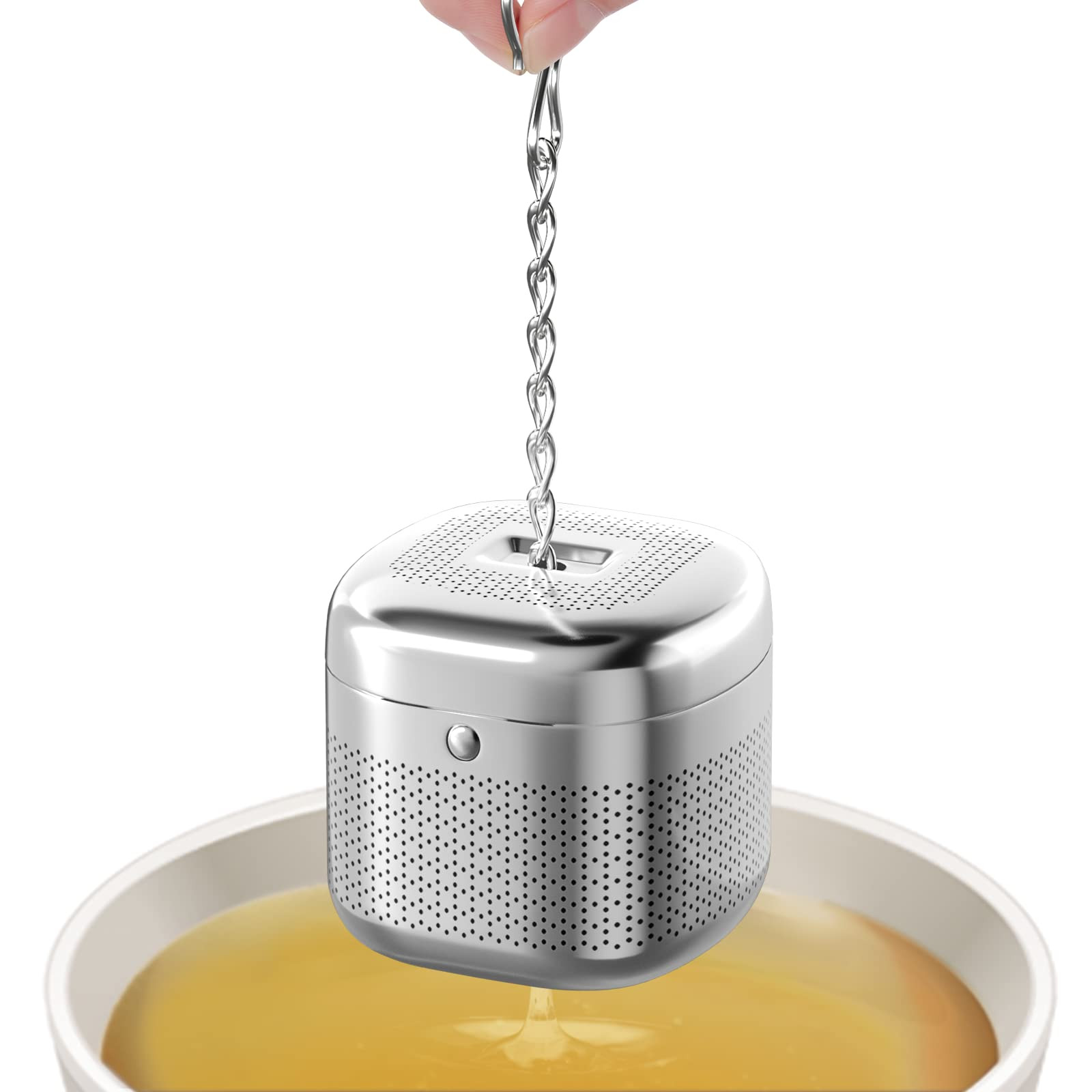 304 Stainless Steel Extra Fine Mesh Tea Balls for Loose Leaf Tea Infusers