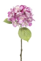 Artplants Kunstblume Hortensie Exorin, Rosa, 45Cm