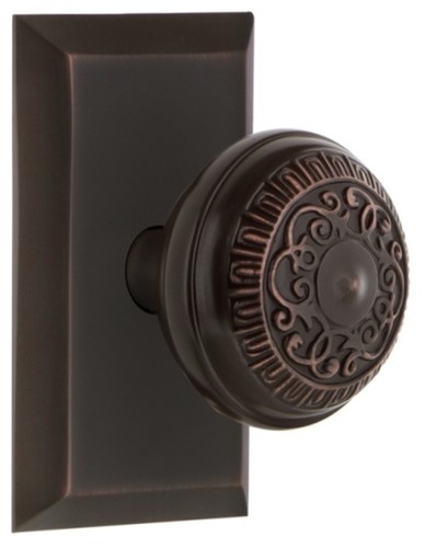 Nostalgic Warehouse STUEAD_PSG_238_NK Egg and Dart Solid Brass - Bronze