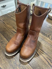 Thorogood Wellington American Heritage Steel Toe Tobacco Color 11” Boots Size 9D