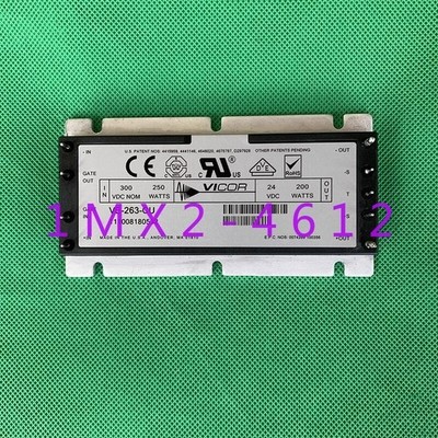 1pc used    VE-263-CU 300V to 24V 200W #fv