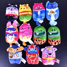 11 Cats vs Pickles, Dogs vs Squirrels, Cows vs Aliens Beanie 4" Plush Toys