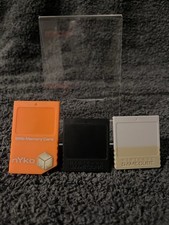 Lot of 3 Nintendo Gamecube Memory Cards UNTESTED   But Look Great
