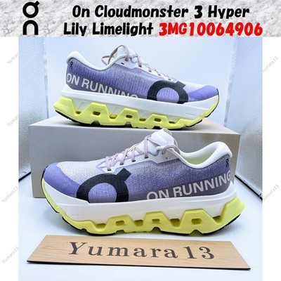 On Cloudmonster 3 Hyper Lily Limelight 3MG10064906 Men's Size Custom